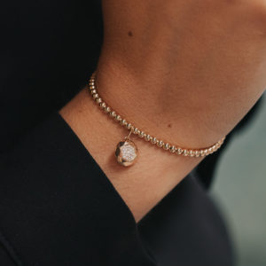 Bracelet en or rose et Diamants - Hulchi Belluni