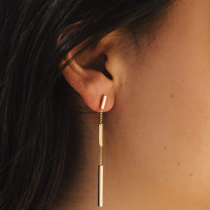 Boucles d'oreilles en or jaune