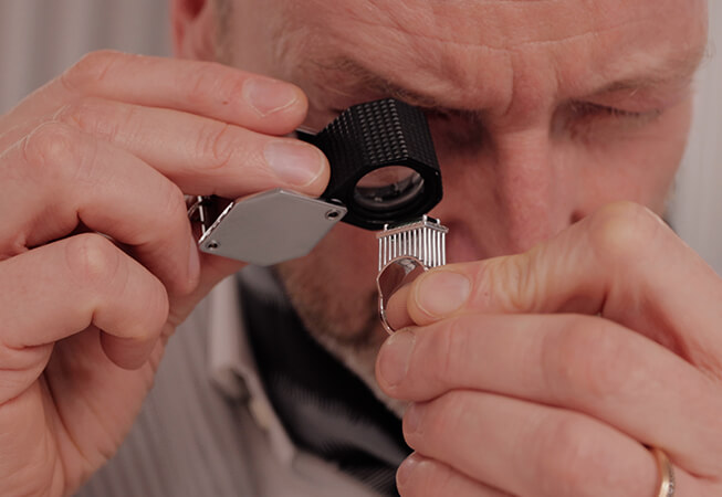 La création d'une bague